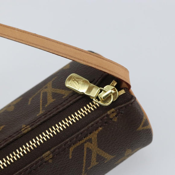 LOUIS VUITTON Monogram Papillon Pouch LV Auth 161315V