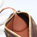 LOUIS VUITTON Monogram Papillon Pouch LV Auth 161315V-18