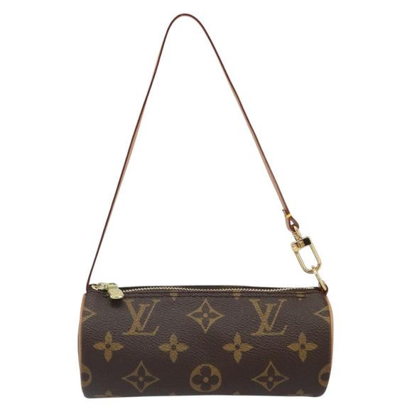 LOUIS VUITTON Monogram Papillon Pouch LV Auth 161315V