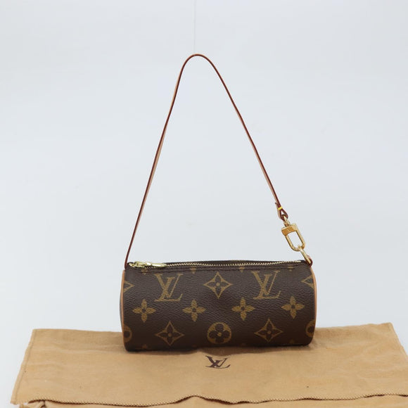 LOUIS VUITTON Monogram Papillon Pouch LV Auth 161315V