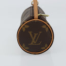 LOUIS VUITTON Monogram Papillon Pouch LV Auth 161315V-4