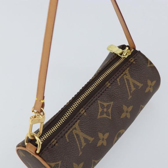 LOUIS VUITTON Monogram Papillon Pouch LV Auth 161315V