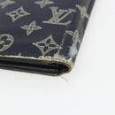 LOUIS VUITTON Monogram Savanna Portefeuille Braza Wallet Navy M66025 Auth 161319-15