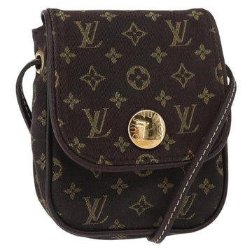 LOUIS VUITTON Monogram Mini Pochette Cancun Pouch Brown M95313 LV Auth 161320V