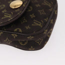 LOUIS VUITTON Monogram Mini Pochette Cancun Pouch Brown M95313 LV Auth 161320V-10
