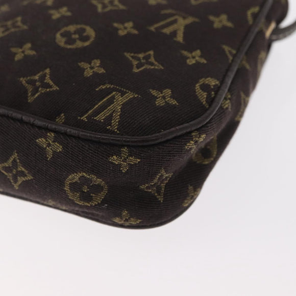 LOUIS VUITTON Monogram Mini Pochette Cancun Pouch Brown M95313 LV Auth 161320V