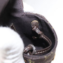 LOUIS VUITTON Monogram Mini Pochette Cancun Pouch Brown M95313 LV Auth 161320V-18
