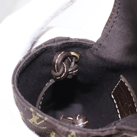 LOUIS VUITTON Monogram Mini Pochette Cancun Pouch Brown M95313 LV Auth 161320V