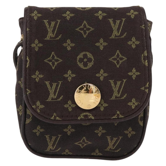 LOUIS VUITTON Monogram Mini Pochette Cancun Pouch Brown M95313 LV Auth 161320V