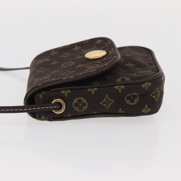 LOUIS VUITTON Monogram Mini Pochette Cancun Pouch Brown M95313 LV Auth 161320V