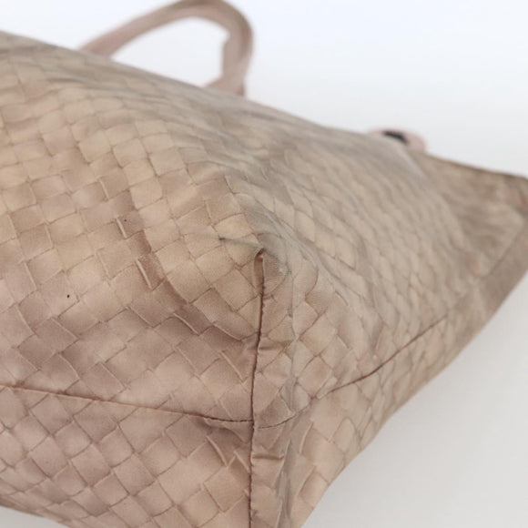 BOTTEGA VENETA Tote Bag Nylon Pink Auth 161323