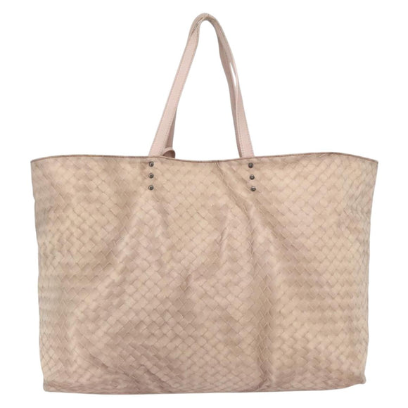 BOTTEGA VENETA Tote Bag Nylon Pink Auth 161323