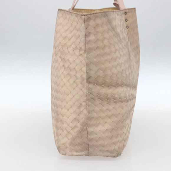 BOTTEGA VENETA Tote Bag Nylon Pink Auth 161323