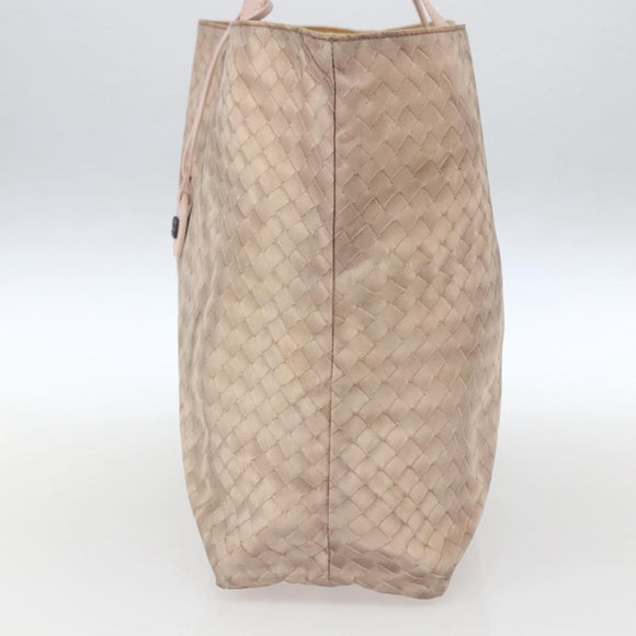BOTTEGA VENETA Tote Bag Nylon Pink Auth 161323