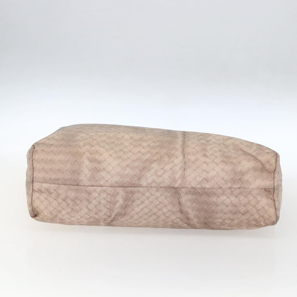 BOTTEGA VENETA Tote Bag Nylon Pink Auth 161323