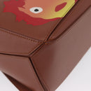 LOEWE Studio Ghibli Calcifer Mini Puzzle Bag Leather 2way Brown Auth 161329SM-16