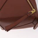 LOEWE Studio Ghibli Calcifer Mini Puzzle Bag Leather 2way Brown Auth 161329SM-20