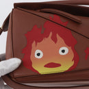LOEWE Studio Ghibli Calcifer Mini Puzzle Bag Leather 2way Brown Auth 161329SM-23