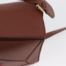 LOEWE Studio Ghibli Calcifer Mini Puzzle Bag Leather 2way Brown Auth 161329SM-24
