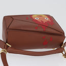 LOEWE Studio Ghibli Calcifer Mini Puzzle Bag Leather 2way Brown Auth 161329SM-6
