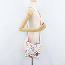 CHANEL Chain Chanel 22 Mini Bag Lace Patchwork 2way Gold White CC Auth 161330SM-25