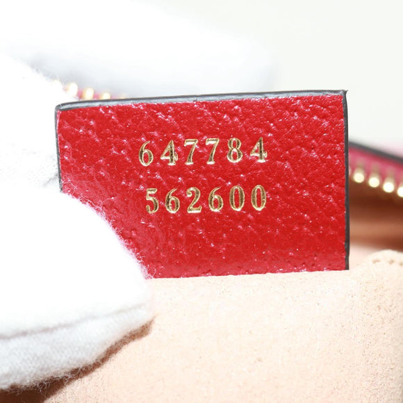 GUCCI Micro GG Supreme Doraemon Shoulder Bag PVC Beige Gold 647784 Auth 161334SM