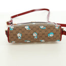 GUCCI Micro GG Supreme Doraemon Shoulder Bag PVC Beige Gold 647784 Auth 161334SM-5