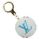 LOUIS VUITTON Monogram Multicolor Astropill Charm White M51911 LV Auth 161336V-1