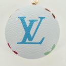 LOUIS VUITTON Monogram Multicolor Astropill Charm White M51911 LV Auth 161336V-2