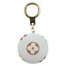 LOUIS VUITTON Monogram Multicolor Astropill Charm White M51911 LV Auth 161336V-14