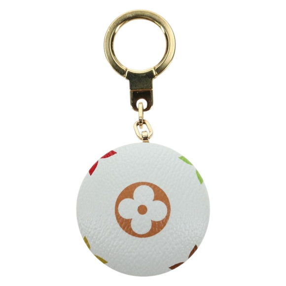LOUIS VUITTON Monogram Multicolor Astropill Charm White M51911 LV Auth 161336V