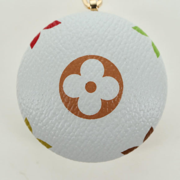 LOUIS VUITTON Monogram Multicolor Astropill Charm White M51911 LV Auth 161336V