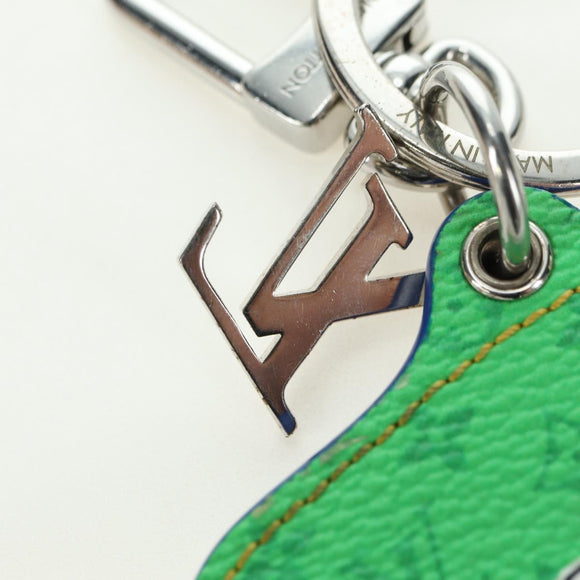 LOUIS VUITTON Monogram LV Portrait Anhänger M01402 LV Auth 161337M