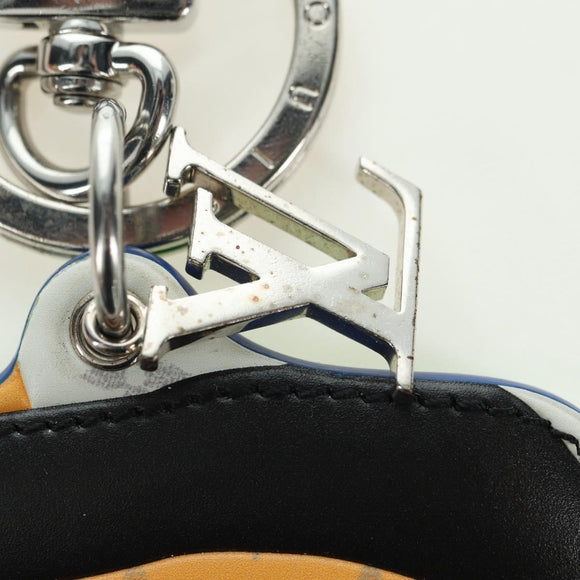 LOUIS VUITTON Monogram LV Portrait Anhänger M01402 LV Auth 161337M