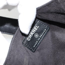 CHANEL Matelasse Coin Purse Lamb Skin Black Silver CC Auth 161338A-17