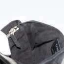 CHANEL Matelasse Coin Purse Lamb Skin Black Silver CC Auth 161338A-19
