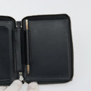 LOUIS VUITTON Damie Grasset Petit Monet Geldbörse Schwarz M92170 LV Auth 161340-19