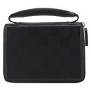 LOUIS VUITTON Damie Grasset Petit Monet Geldbörse Schwarz M92170 LV Auth 161340-13