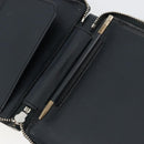 LOUIS VUITTON Damie Grasset Petit Monet Geldbörse Schwarz M92170 LV Auth 161340-10