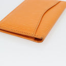 LOUIS VUITTON Epi Organizer De Poch Card Case Orange M6358H LV Auth 161341-15