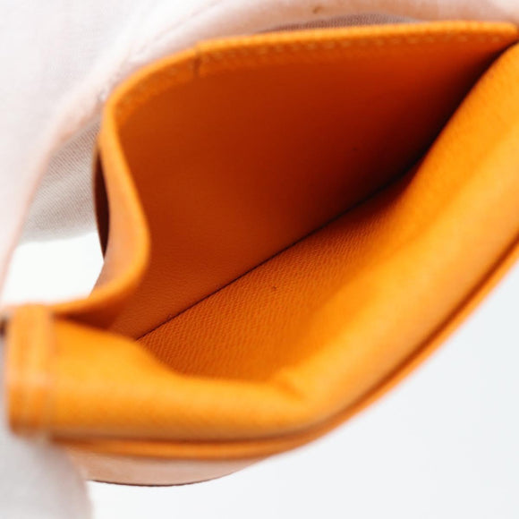 LOUIS VUITTON Epi Organizer De Poch Card Case Orange M6358H LV Auth 161341