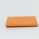 LOUIS VUITTON Epi Organizer De Poch Card Case Orange M6358H LV Auth 161341-3
