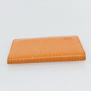 LOUIS VUITTON Epi Organizer De Poch Card Case Orange M6358H LV Auth 161341-4