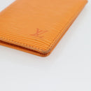 LOUIS VUITTON Epi Organizer De Poch Card Case Orange M6358H LV Auth 161341-7