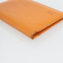 LOUIS VUITTON Epi Organizer De Poch Card Case Orange M6358H LV Auth 161341-14