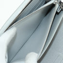 LOUIS VUITTON Monogram White Zippy Organizer Wallet Black M67824 LV Auth 161342M-10