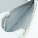 LOUIS VUITTON Monogram White Zippy Organizer Wallet Black M67824 LV Auth 161342M-31