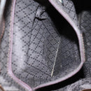GUCCI Bamboo Backpack Nylon Brown Silver 003 1119 0016 Auth 161351-31