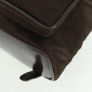 GUCCI Bamboo Backpack Nylon Brown Silver 003 2058 0016 5 Auth 161352-13