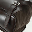 GUCCI Bamboo Backpack Nylon Brown Silver 003 2058 0016 5 Auth 161352-15